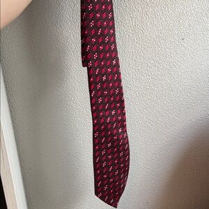 Puritan SILK Red and Black Men's Tie